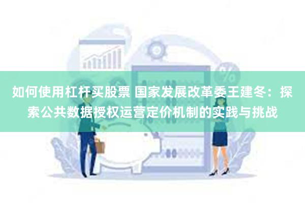 如何使用杠杆买股票 国家发展改革委王建冬：探索公共数据授权运营定价机制的实践与挑战
