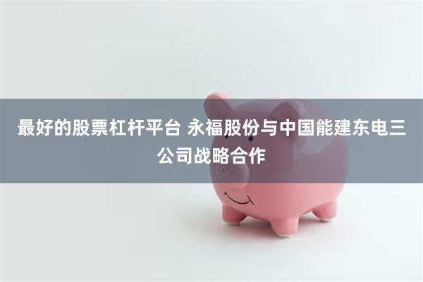 最好的股票杠杆平台 永福股份与中国能建东电三公司战略合作