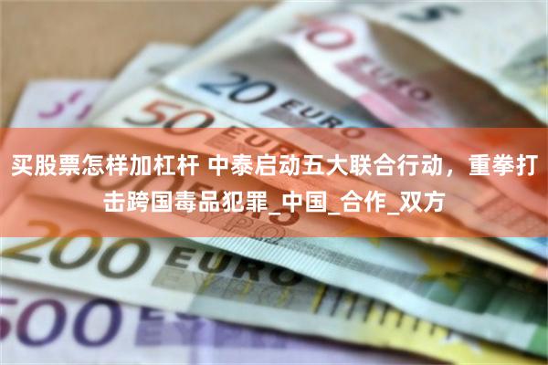 买股票怎样加杠杆 中泰启动五大联合行动，重拳打击跨国毒品犯罪_中国_合作_双方