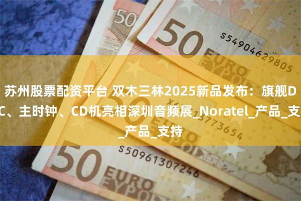 苏州股票配资平台 双木三林2025新品发布：旗舰DAC、主时钟、CD机亮相深圳音频展_Noratel_产品_支持