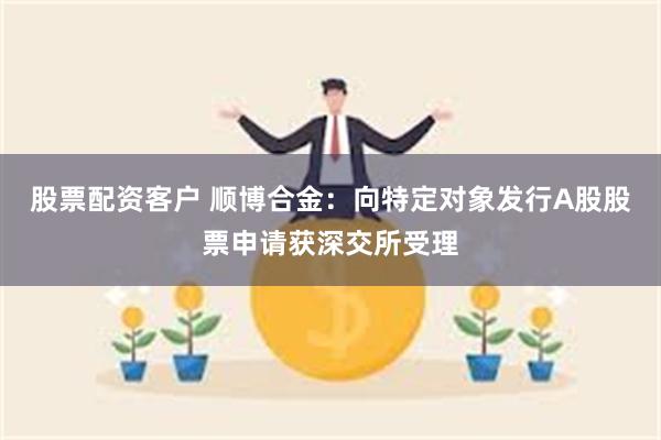 股票配资客户 顺博合金：向特定对象发行A股股票申请获深交所受理